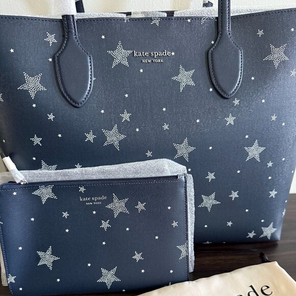 Kate Spade Bleecker Starlight Printed Tote - Picture 6 of 7